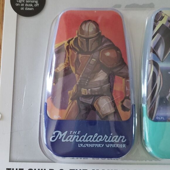 STAR Wars  LED Night Lights 2 Pack The Child and The Mandalorian New Grogu - Picture 3 of 10